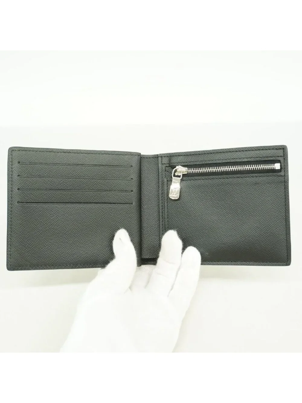 Louis Vuitton Wallet Damier Graphite Portefeuille Amerigo NM Black Gray